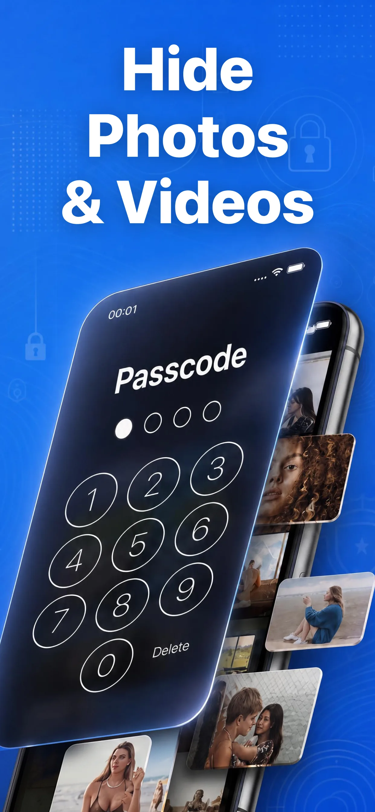 Hide Pictures Videos iPhone Hero Interface